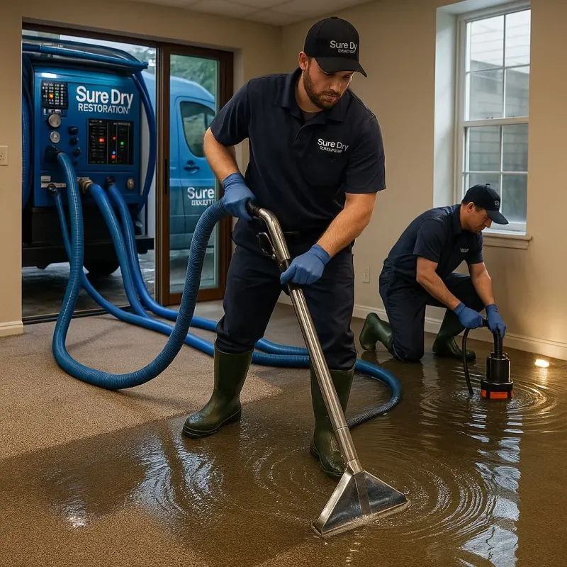 Water Extraction and Removal process in Harris County, GA